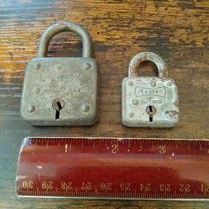 Vintage Master Lock 66 and 50